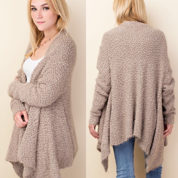 CYNTHE Fall Cardi - MOCHA - Picture 2 of 3